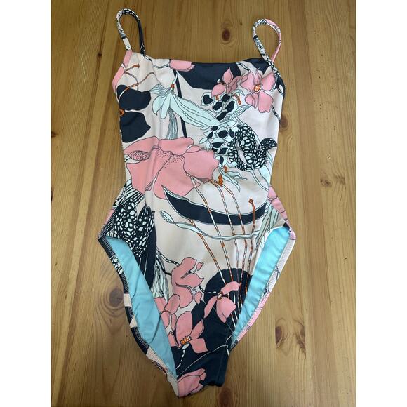 J crew Other - J Crew Floral One Piece Bathing Suit Women 10 Swim Suit Beach Trip Travel Summer